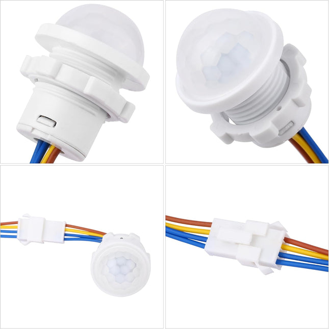 3-Pack Motion Sensor Light Switch PIR Infrared Sensor 30S Time Delay Smart Detection for LED – product detail