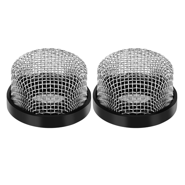 2 Pack Stainless Steel Mesh Strainer 3/4 -14 Aerator Screen Compatible with Livewell Pump