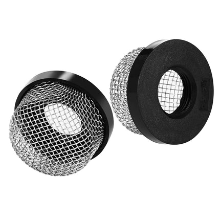 2 Pack Stainless Steel Mesh Strainer, 3/4"-14 Aerator Screen, Compatible with Livewell Pump, Industrial Plumbing Inline, Garden Washers, and Baitwell, Enhancing Filtering and Aeration