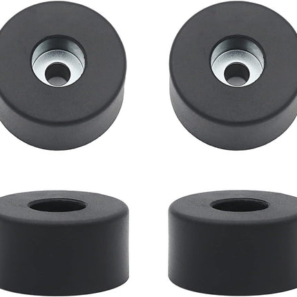 Air Compressor Isolator Pads - 8 Pack Replacement Rubber Feet 192310GS for Coleman Powermate, Sanborn & More - Also Ideal for Speaker Cabinets, Computer Desk, Sofa Cushions (E106661, D091007)