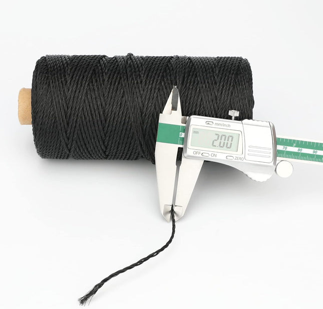 426 Feet Black Nylon Twine 36 Mason Nylon String Line Gardening Nylon String Durable Twisted – product detail
