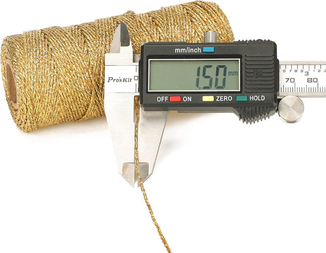 328 Feet Gold String Twine – product detail