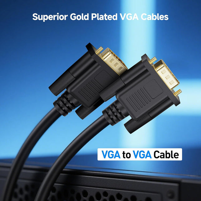 VGA Cable with Ferrites – product detail