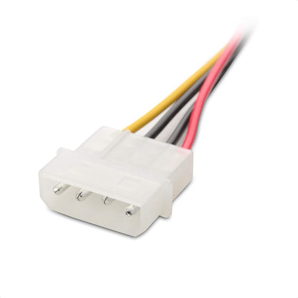 3-Pack 4 Pin Molex to SATA Power Cable (SATA to Molex) - 6 Inches