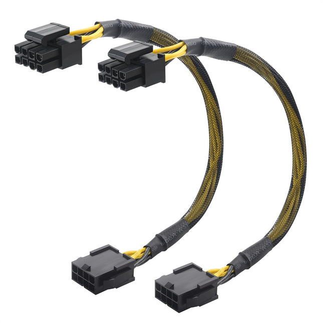 2-Pack 8 Pin EPS CPU Extension Cable