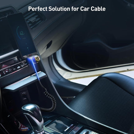 2-Pack Coiled Micro USB Cable (Coiled Micro USB to USB2.0) 2-4 Feet