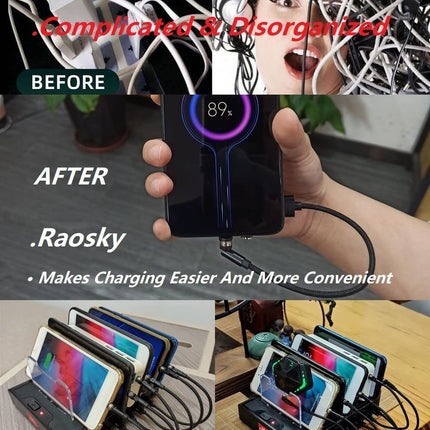 Magnetic Charging Tips (iPoTips) 7pack,just Magnetic tip (iProduct Tips),Without USB Cables& Non-Data,Compatibility for iOS-SmartSeries