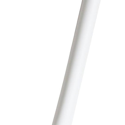 Golf Toilets Brushes, Toilet Cleaning Brush, Flexible Bendable Silicone Long Handled Toilet Brushes, 360°Deep Toilets Bowl Cleaning Brush,Quick Drying Scrubber for Bathroom with Hook (White)