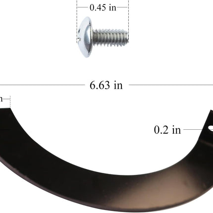 Newly Upgraded BCA002 Grill Lid Door Stop Arc Right Side for Most Traeger Grills, Fits Pro Series 22, Tailgater 20, Century 885, Eastwood 22, Include Door Stop Arc (Right Side) W/Screw