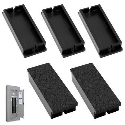 5 Pcs 1 inch Breaker Filler Plates, Compatible with Schneider Electric HOMFPCP Square D HOMeline, Breaker Panel Cover for Load Centers, Circuit Breaker Blanks, Provides Reliable Security
