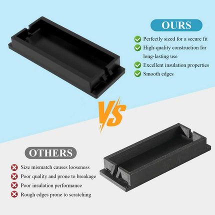 5 Pcs 1 inch Breaker Filler Plates, Compatible with Schneider Electric HOMFPCP Square D HOMeline, Breaker Panel Cover for Load Centers, Circuit Breaker Blanks, Provides Reliable Security