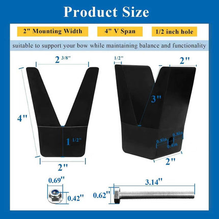 181440 3005.2187 Rubber Straight Transom Saver w/Hole for Tracker Marine Boat/2in V-Block Rubber Only, Fits Extreme Max 3001.1068 Angled Transom Saver/3005.3852