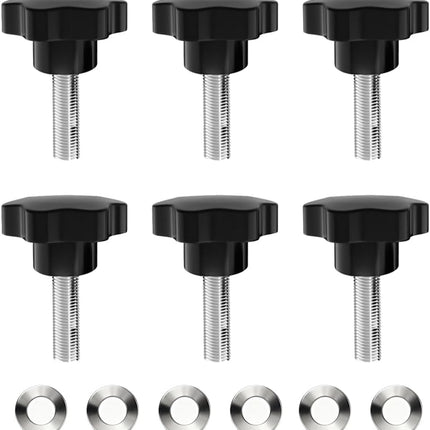 Hardtop Screw Bolt for Jeep Wrangler Hard Top Bolts Hardtop Quick Removal Fastener M8 Screws Replacement for Jeep Wrangler JK JL,Pack of 6