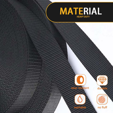 Door Limiting Strap for Jeep Wrangler JK JKU 2007-2018 Heavy Duty Door Straps for Jeep Wire Protecting Harness Door Limiter,Black(2Pack)