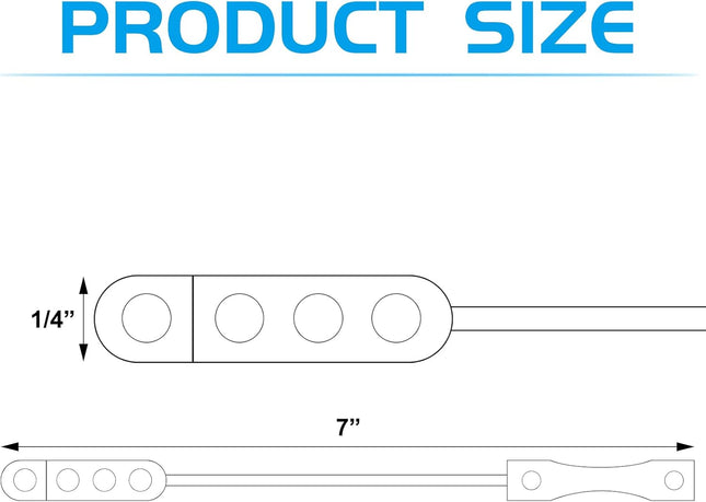 8 Pack 4-pin Flat Trailer Wiring Harness Connector Dust Cover Black Vehicle Side Plug – product detail