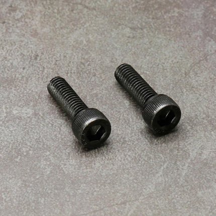 25pcs M6-1.0 x 50mm Socket Head Cap Screws Bolts, Grade 12.9 Alloy Steel Machine Thread Bolt, Black Oxide Screw