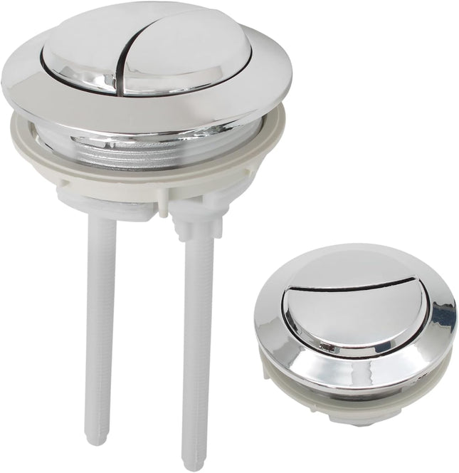 Toilet Tank Push Button 48mm Thread Diameter Dual Push Flushing Button Adjustable Toilet Water Tank Button