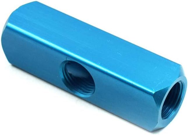 1/2 2 Ways 5 Ports Air Hose Inline Manifold Block Splitter Pneumatic Air Compressor Manifold Fitting – product detail
