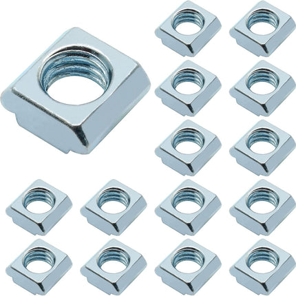 30pcs 2020 Series M6 T Nuts, Tee Sliding Slot Nuts Hammer Head Fastener Nut