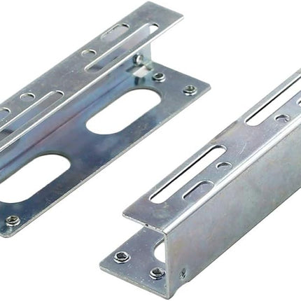 3.5" to 5.25" Hard Drive Bay Metal Mounting Bracket Adapter for 5.25" Internal Bay Drive, HDD Drive Adapter -2 Pairs