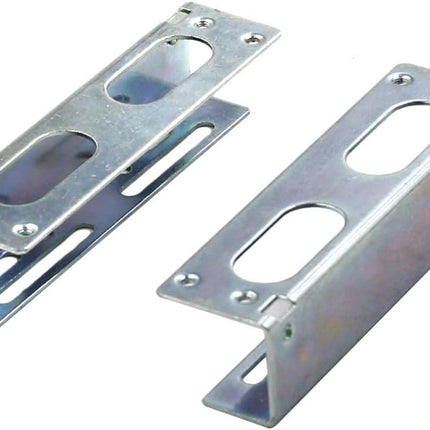 3.5" to 5.25" Hard Drive Bay Metal Mounting Bracket Adapter for 5.25" Internal Bay Drive, HDD Drive Adapter -2 Pairs