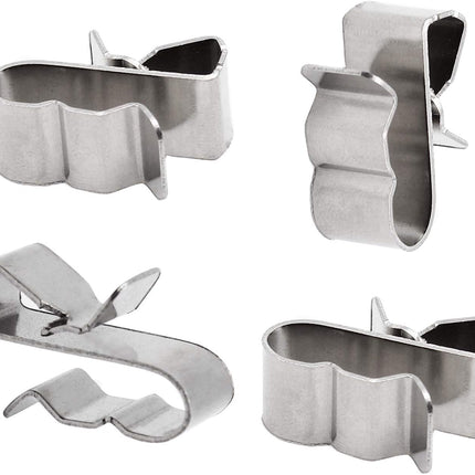 60pcs Solar Panel Cable Clips Trailer Wire Clips Stainless Steel, 0.85" / 22mm Length