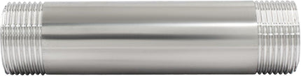 4 Inch / 100mm Male Thread Pipe Fitting Connection, 3/4 Inch NPT Stainless Steel Nipple Pipe