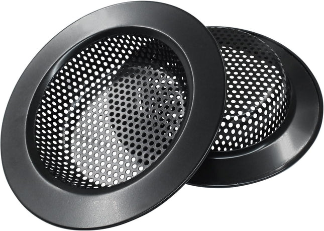 2 Pcs Sink Strainer Stainless Steel Kitchen Sink Drain Strainer Basket Cover Mesh Hair Food Catcher with