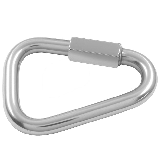 4.1 Inch Delta Quick Link Stainless Steel Triangle Quick Connector M12 Heavy Duty Chain Connector (1 Pack – product detail