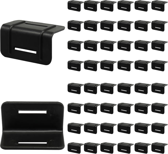 50 Pack Tie Down Edge Protectors Plastic Corner Protectors Pallet Guard Cargo Strap Protectors L Shaped