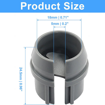 50 PCS 1/2 Inch Non-Metallic Cable Connector, Quick Installation Labor Saving Cable Connector for 14/2-10/3 AWG Single Cable, 14/2-12/2-14/3 AWG Two Cables