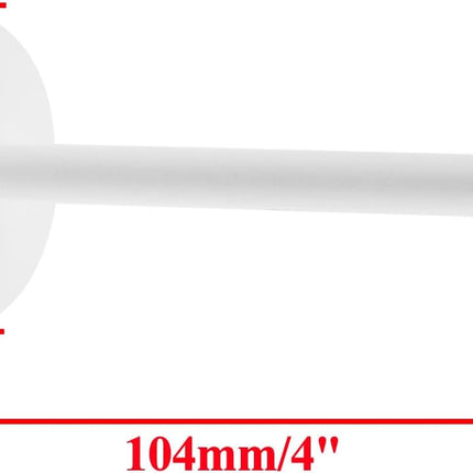 Coat Hook Towel Hooks Stainless Steel Heavy Duty Wall Hooks for Hanging Clothes Wall Mount Towel Holder for Bedroom Kitchen Closet 4" Length White Brushed Surface -Pack of 4