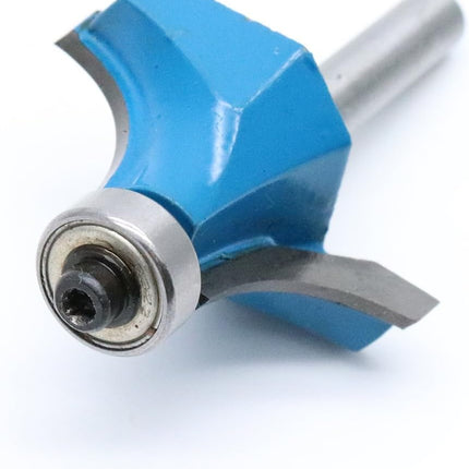 Round Over Edging Router Bit 1/4" Shank 1/2" Cutting Radius Bearing Guide Corner Rounding Router Bit
