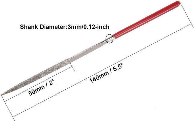 Triangle Diamond Needle Files 5.5/140mm Length – product detail
