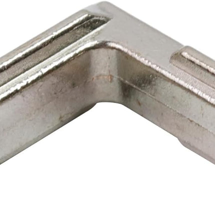 T Slot Inside Corner Brackets L-Shape Interior Corner Connector with Screws for 1515 Series Aluminum Extrusion Profile -10pcs
