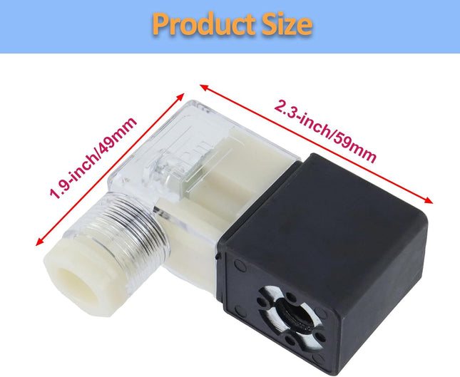 Electric Solenoid Air Valve Normally Closed 220V AC 5.5VA Solenoid Valve for Air Compressor – product detail