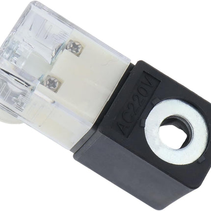 Electric Solenoid Air Valve Normally Closed 220V AC, 5.5VA Solenoid Valve for Air Compressor