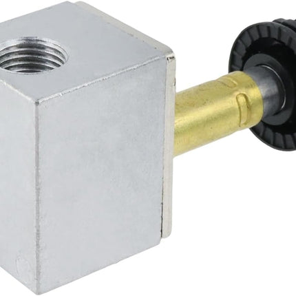 Electric Solenoid One Way Air Valve Body Aluminum Power-Off Vent Exhaust Valves Body for Air Compresspr