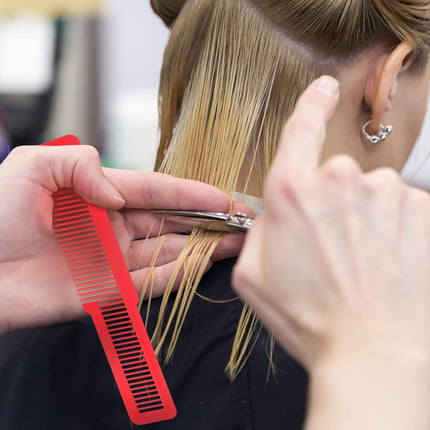 10 Pieces Hair Cutting Comb Fine Tooth Styling Barber Styling Hair Clipper Cutting Comb for Home Salon Barber(Eye-catching Colors)