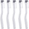 5 Piece Cleaning Dish Scrub Brush Kitchen Sink Bathroom Brushes Household Pot Pan Dishwasher Edge