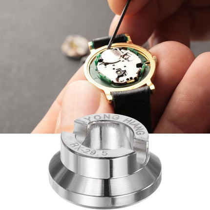 5537 Watch Case Opener Dies, 29.5mm Alloy Steel Watch Back Cover Remover Repair Accessory for Watch Repair Watchmaker, Silver