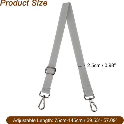 Wide Shoulder Strap, Adjustable Crossbody Purse Strap Replacement for Shoulder Bag Handbag, Buckle
