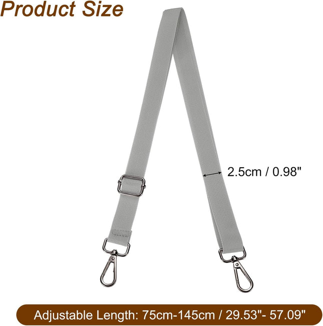 Wide Shoulder Strap Adjustable Crossbody Purse Strap Replacement for Shoulder Bag Handbag Buckle – product detail