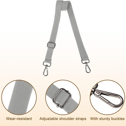 Wide Shoulder Strap, Adjustable Crossbody Purse Strap Replacement for Shoulder Bag Handbag, Buckle