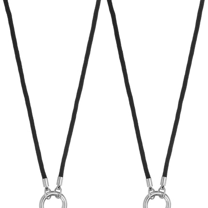 Eyeglass Holder Necklace Ring, Anti-Lost Sunglasses Neck Strap Eyeglasses Chain Eye Glasses Lanyard