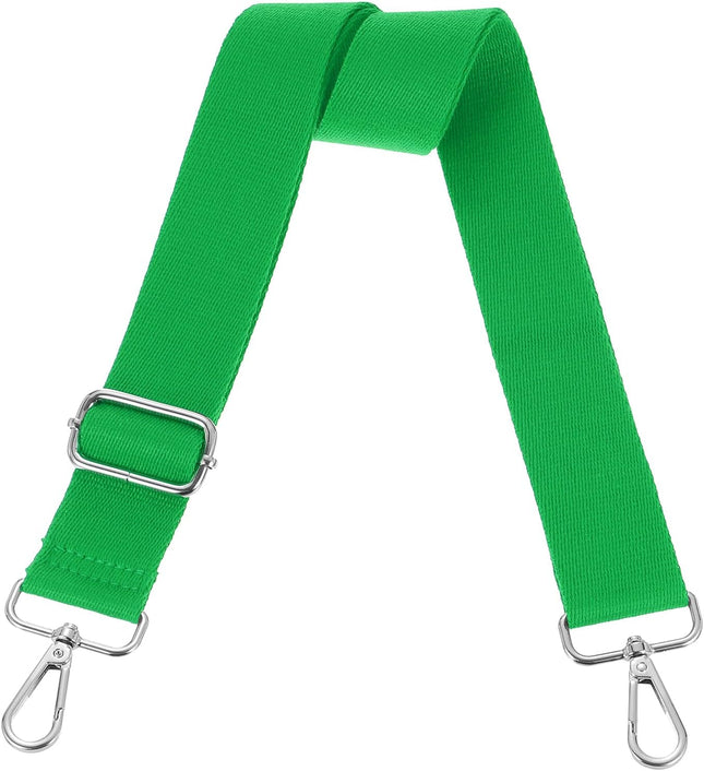 Wide Shoulder Strap 3.8cm Adjustable Purse Strap Replacement Crossbody Strap for Shoulder Bag Handbag Green