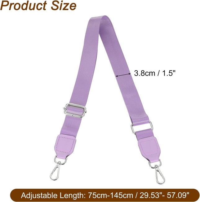 Wide Shoulder Strap 3.8cm Adjustable Purse Strap Replacement Crossbody Strap for Shoulder Bag Handbag – product detail