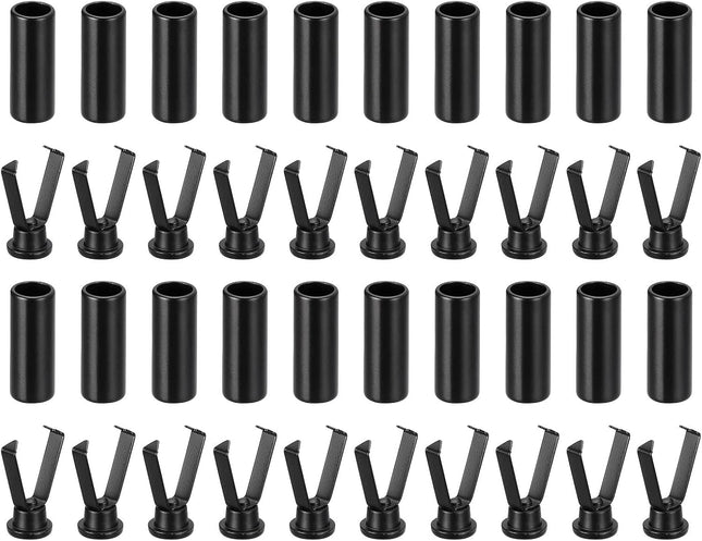 Shoelace Tips Alloy Shoe Lace Ends Tip Cylindrical Tip Replacement for Shoestring V1258-DP02-B-4101