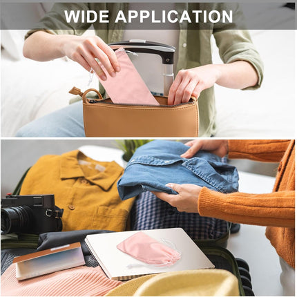 Microfiber Eyeglass Cases Glasses, Sunglasses Storage Bag with Drawstring, Soft Glasses Pouch Travel for Women Men
