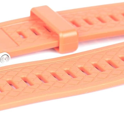 Watch Band Strap Loops, 18mm Width Rubber Fastener Rings Silicone Watch Holder Retainers for Watch Band Mix Color 6 Pcs
